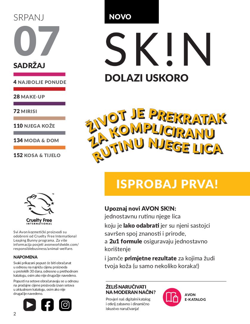 Katalog Avon 01.07.2025 - 15.07.2025