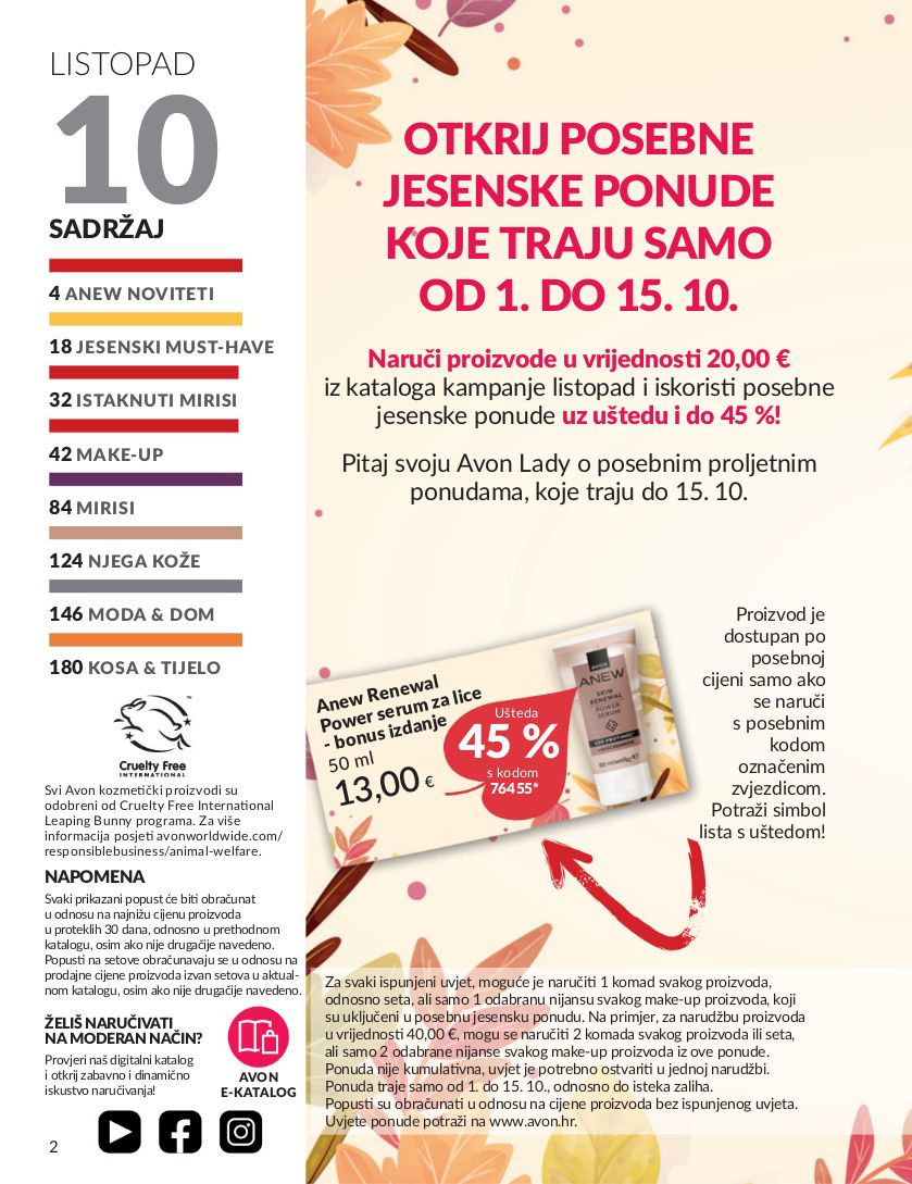 Katalog Avon 02.10.2025 - 16.10.2025