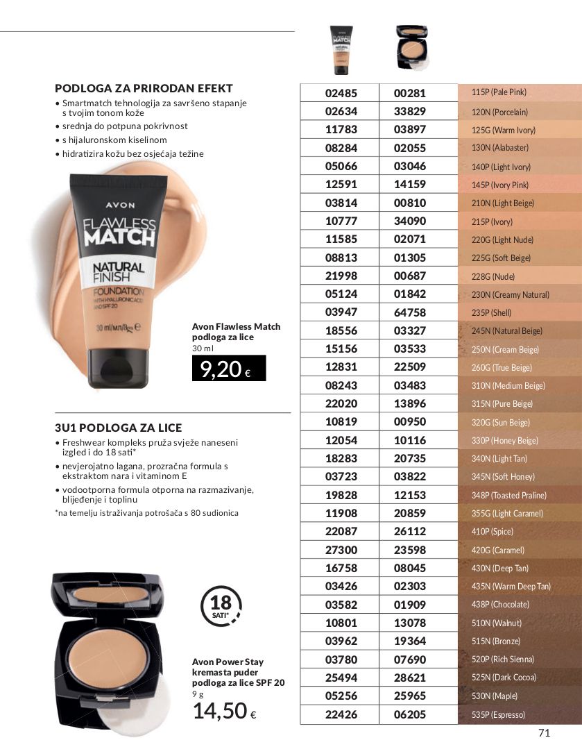 Katalog Avon 04.11.2024 - 17.11.2024