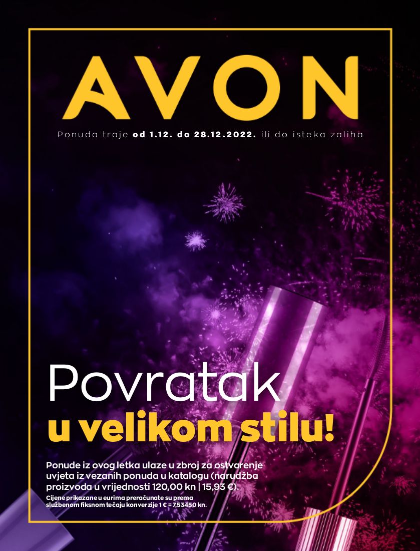 Katalog Avon 01.12.2022 - 28.12.2022