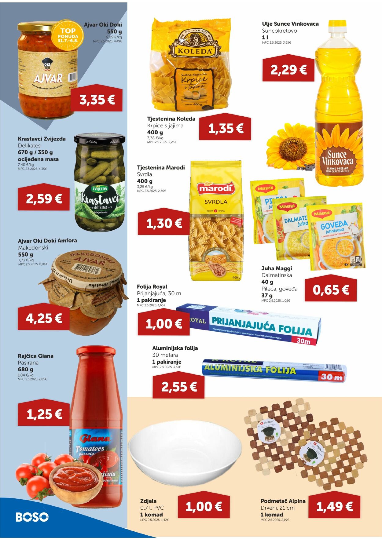 Katalog Boso 31.07.2025 - 13.08.2025