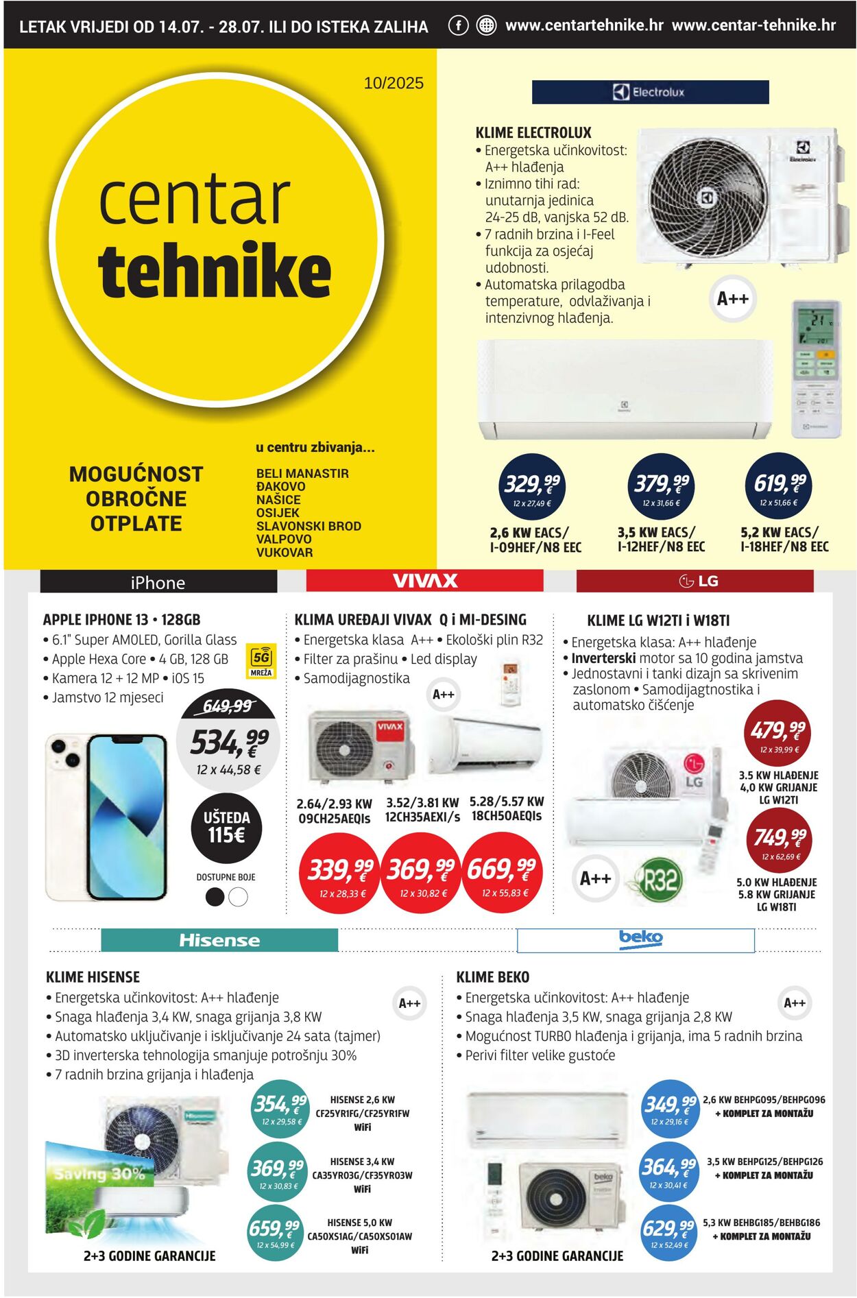 Katalog Centar Technike 16.07.2025 - 30.07.2025