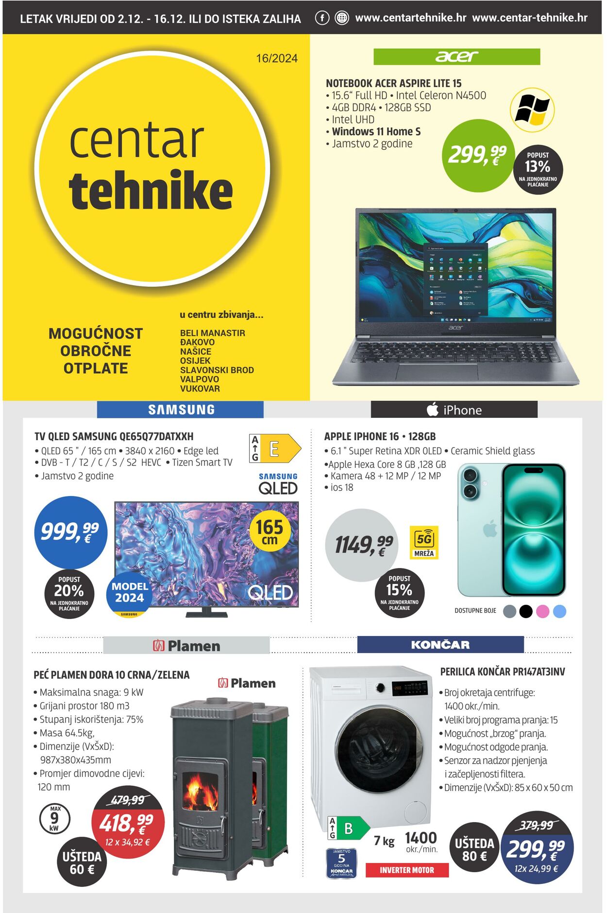 Katalog Centar Technike 02.12.2024 - 15.12.2024