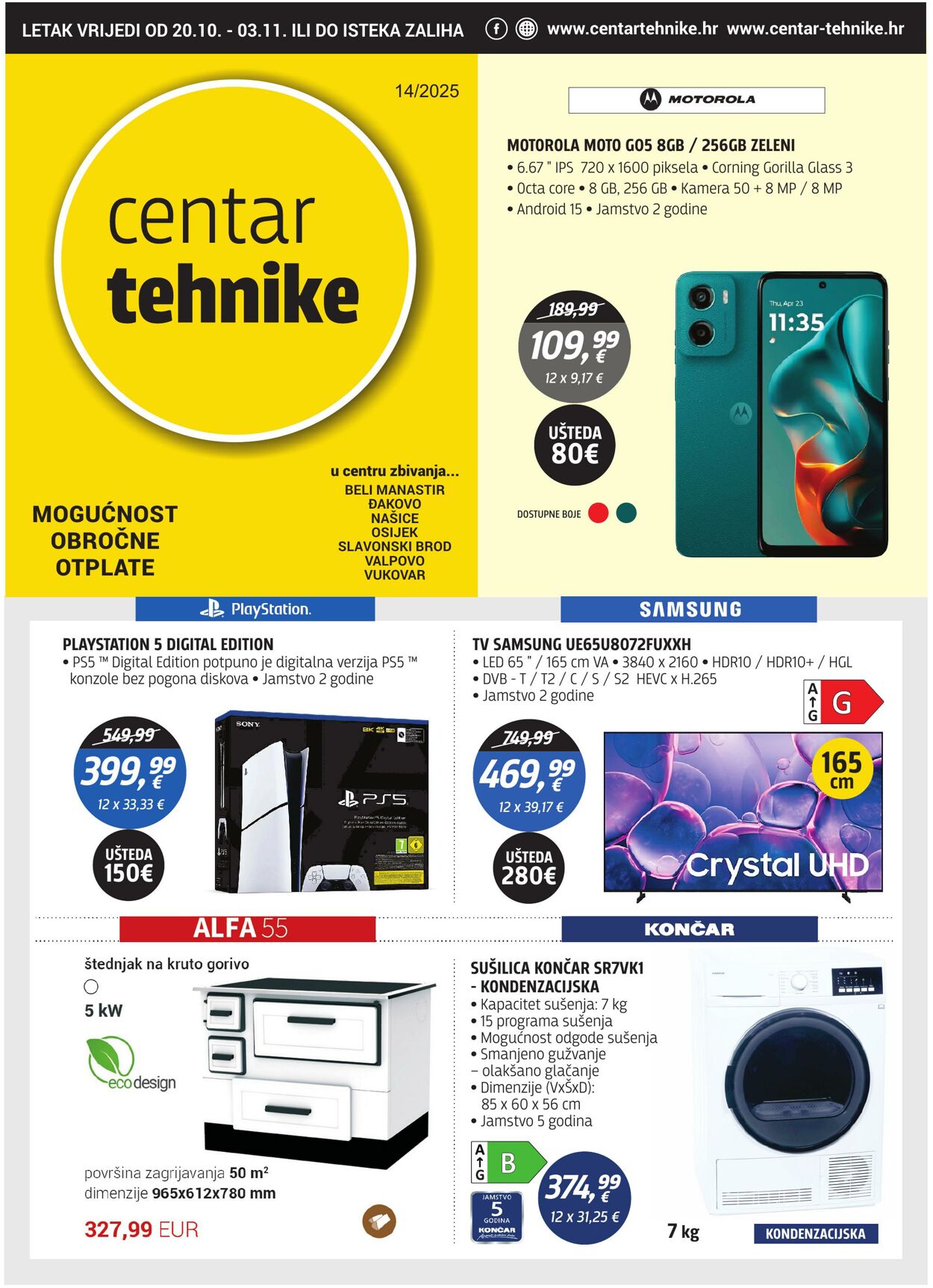 Katalog Centar Technike 20.10.2025 - 03.11.2025