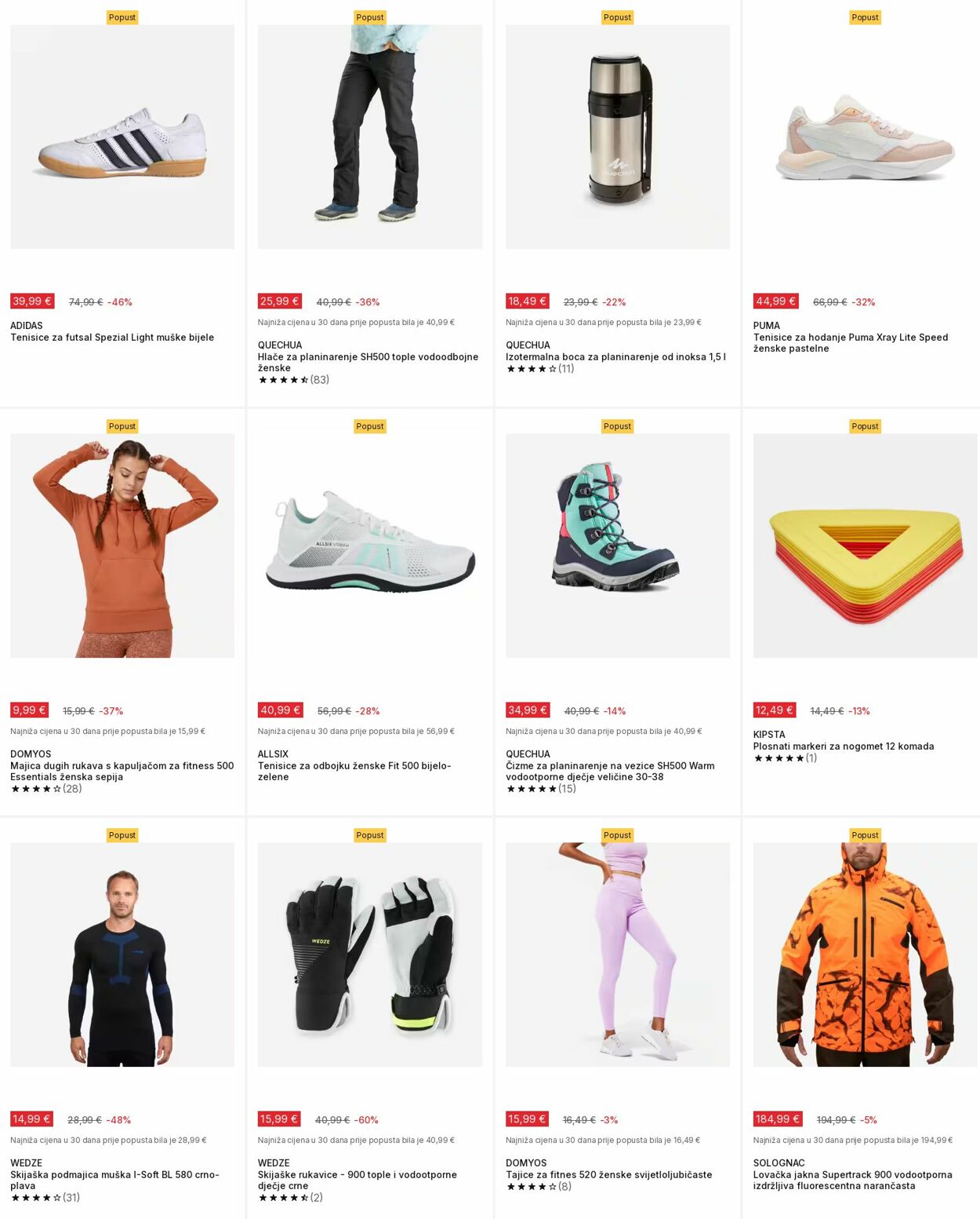 Katalog Decathlon 28.10.2024 - 03.11.2024