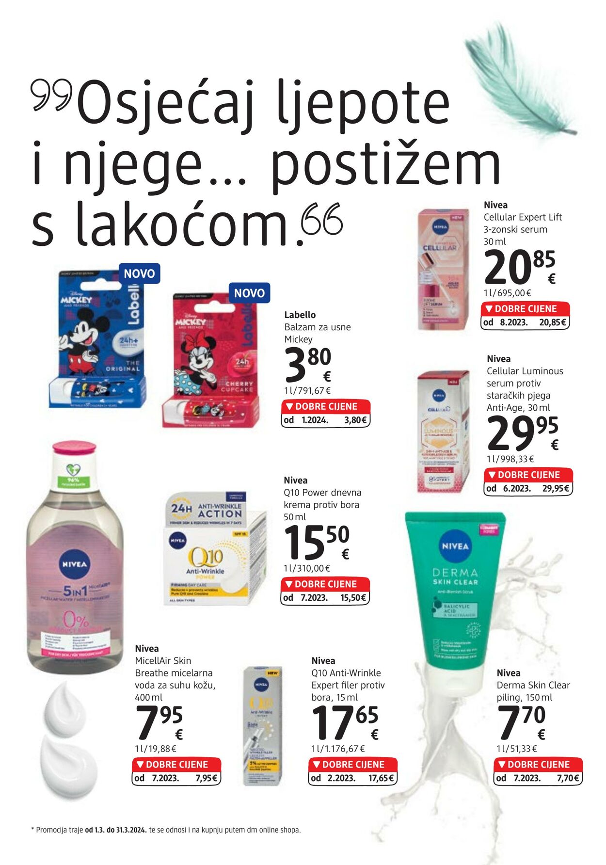 Katalog DM Drogeriemarkt 01.03.2024 - 31.03.2024