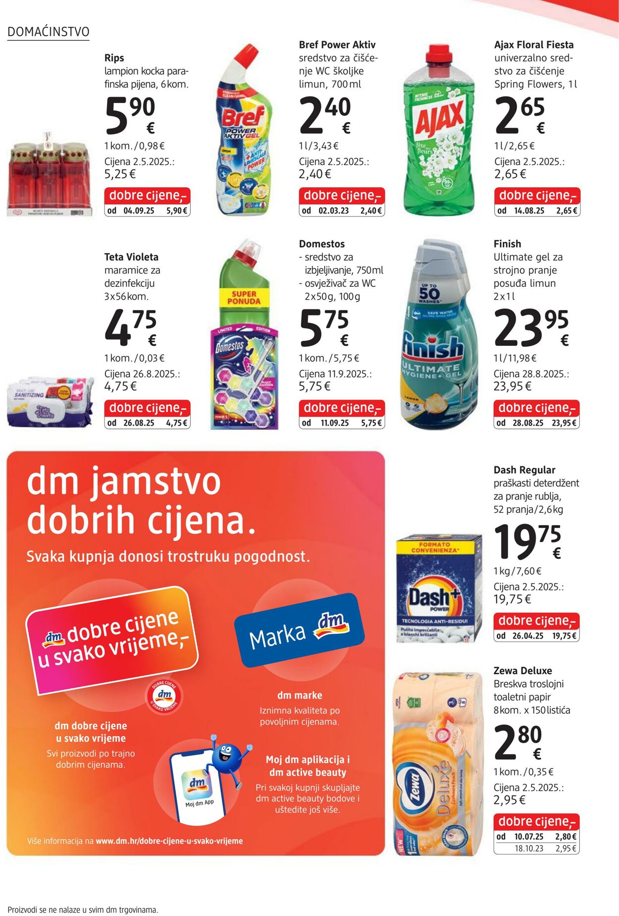 Katalog DM Drogeriemarkt 02.10.2025 - 16.10.2025
