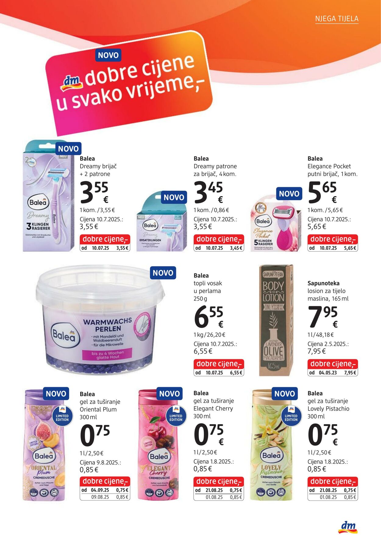 Katalog DM Drogeriemarkt 02.10.2025 - 16.10.2025