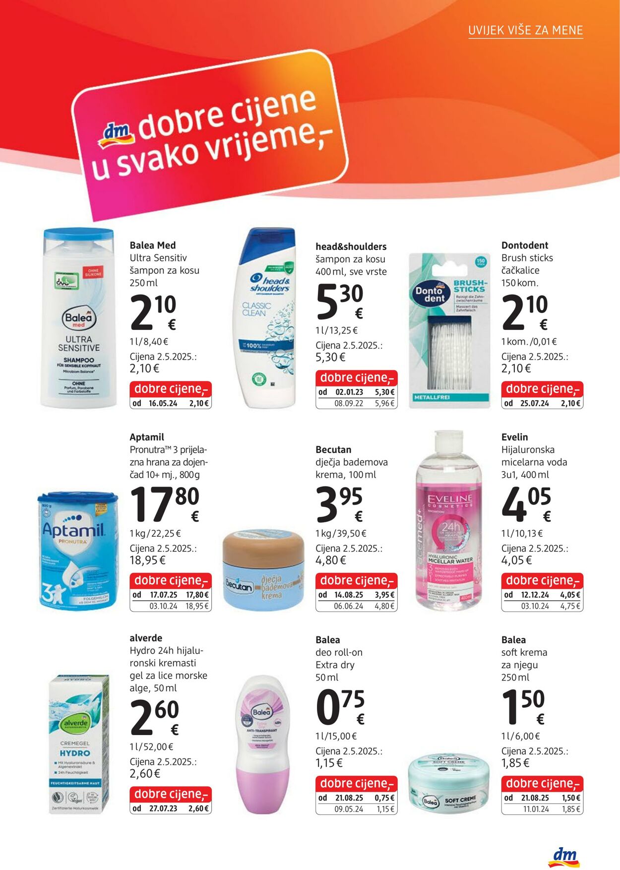 Katalog DM Drogeriemarkt 02.10.2025 - 16.10.2025