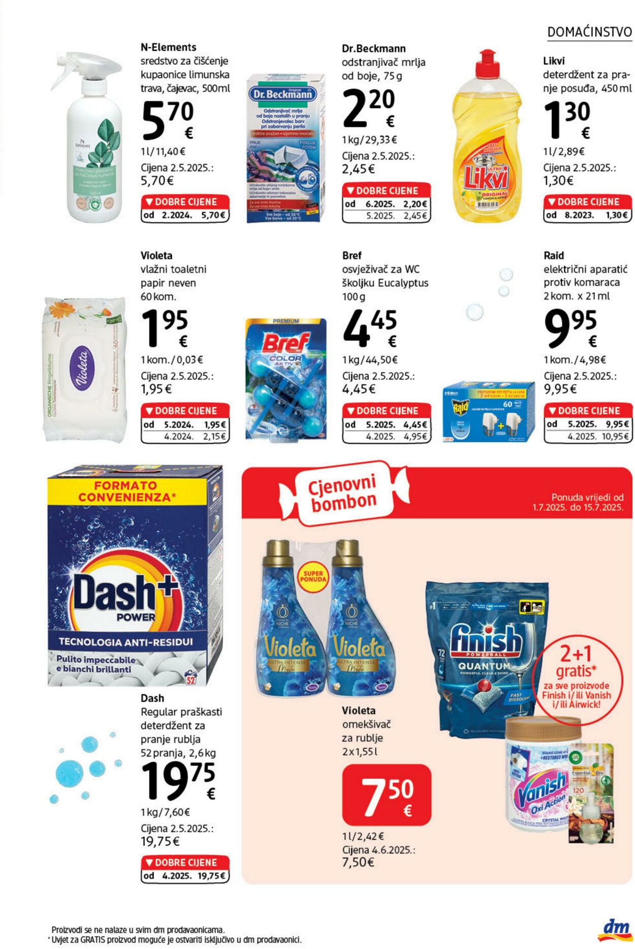 Katalog DM Drogeriemarkt 01.07.2025 - 15.07.2025