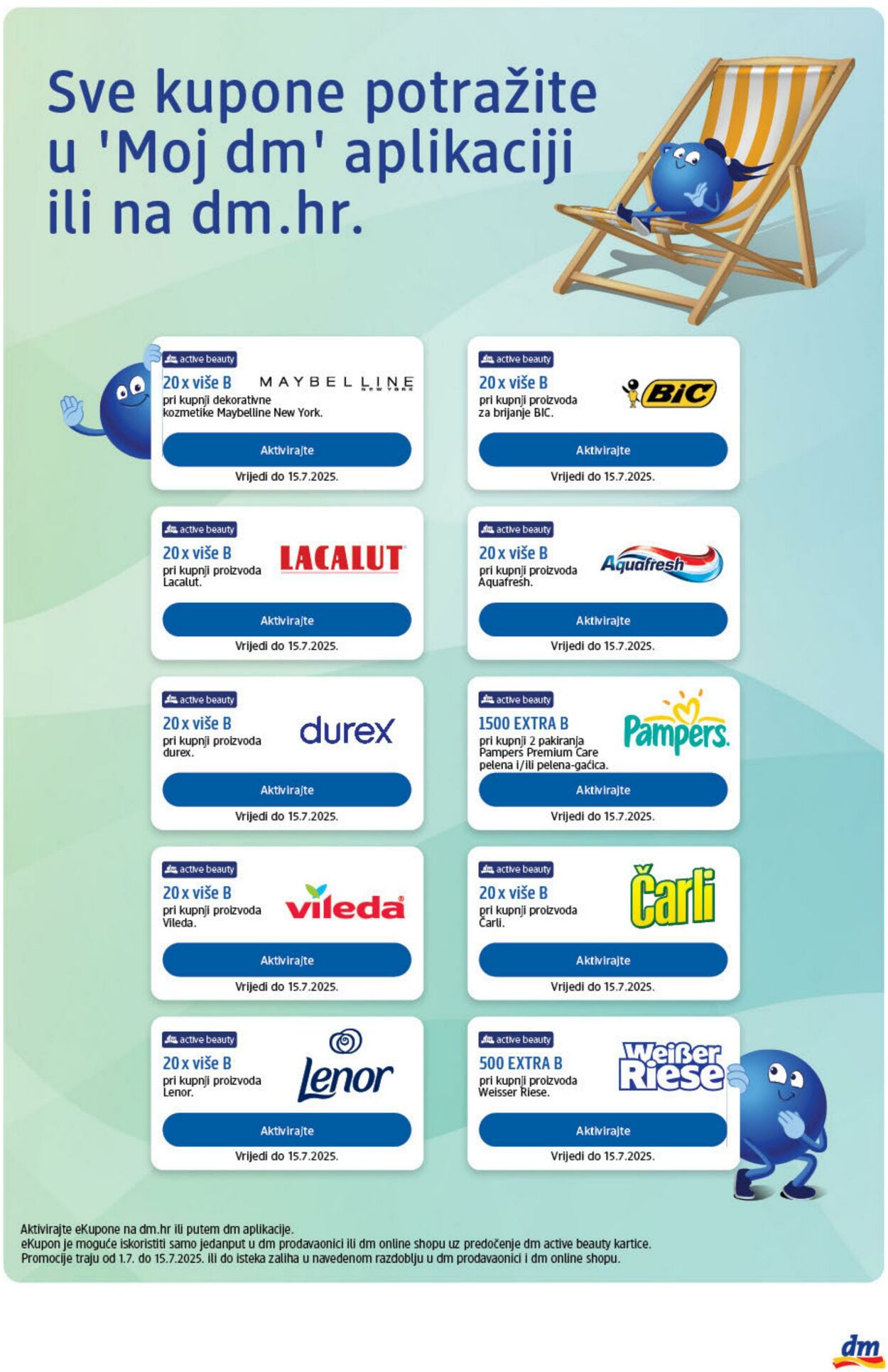 Katalog DM Drogeriemarkt 01.07.2025 - 15.07.2025