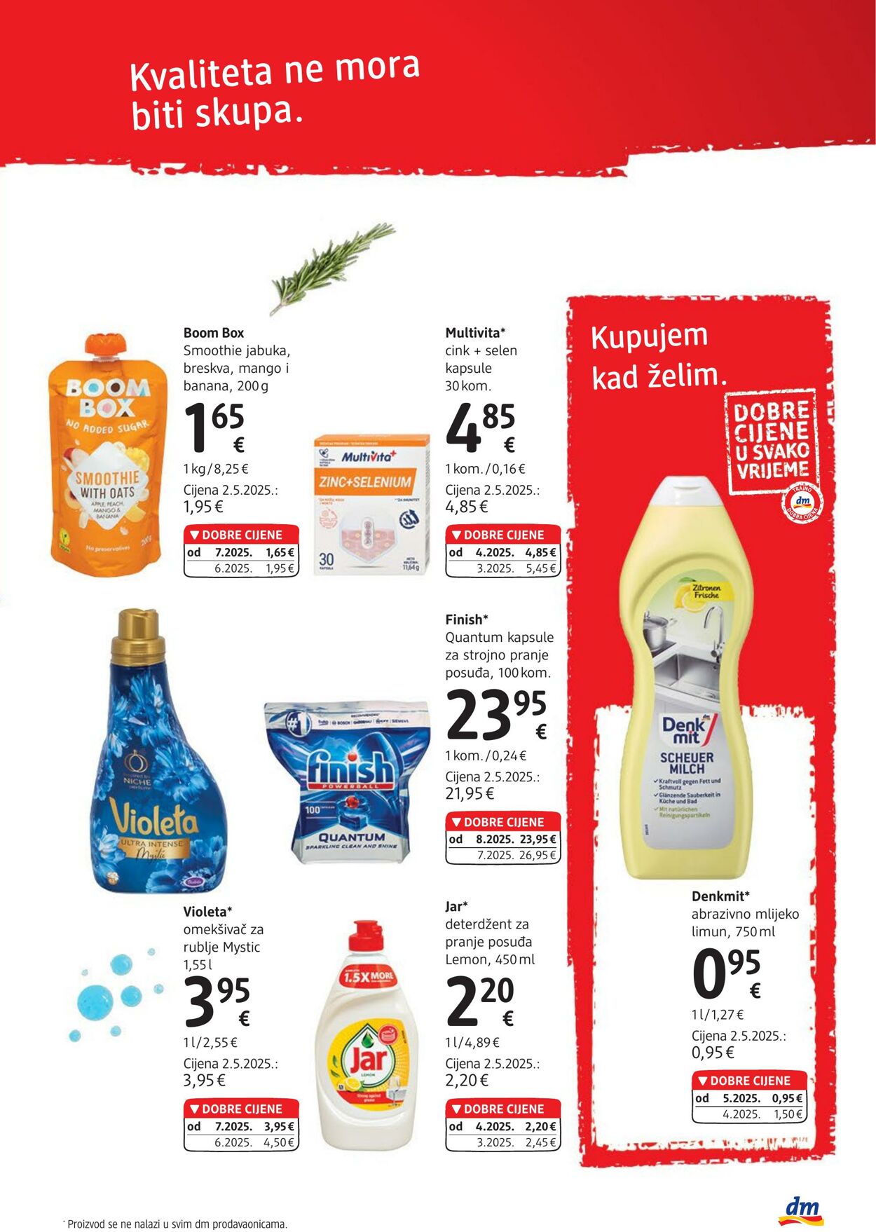 Katalog DM Drogeriemarkt 05.08.2025 - 19.08.2025