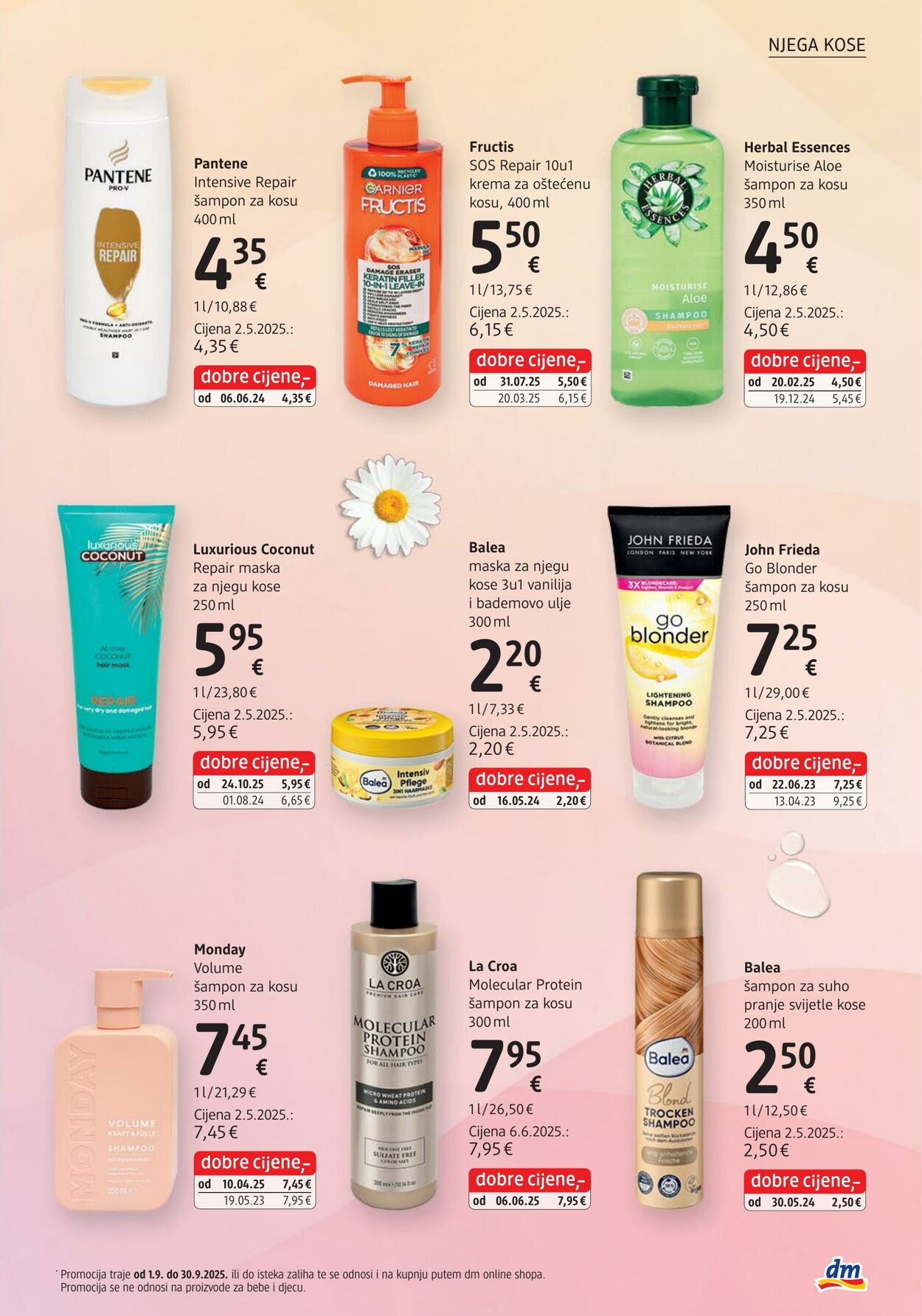 Katalog DM Drogeriemarkt 02.09.2025 - 16.09.2025