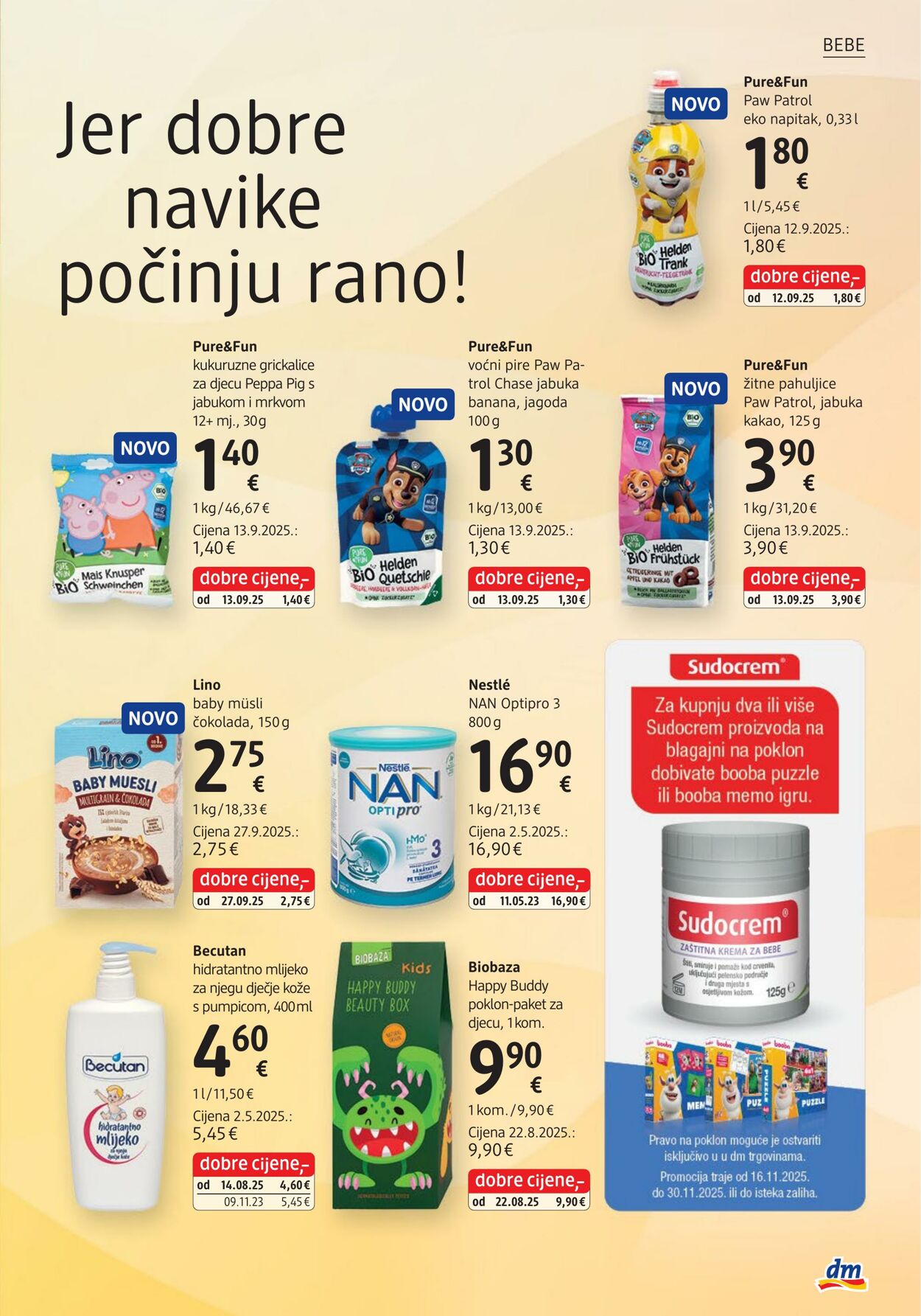 Katalog DM Drogeriemarkt 17.11.2025 - 01.12.2025