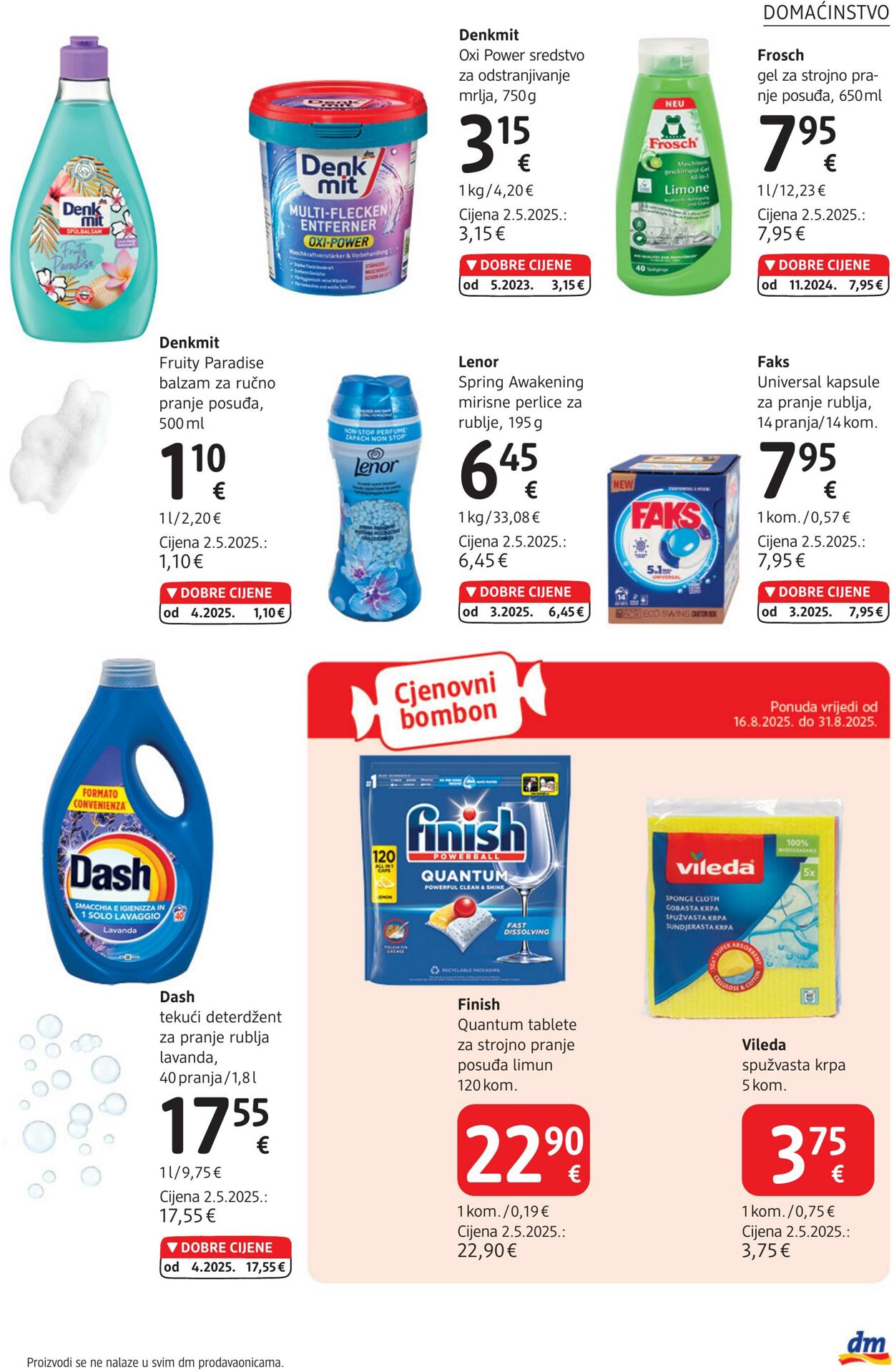 Katalog DM Drogeriemarkt 20.08.2025 - 03.09.2025