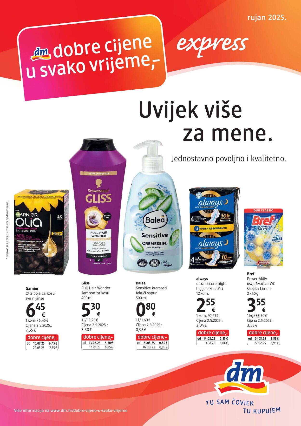 Katalog DM Drogeriemarkt 17.09.2025 - 01.10.2025