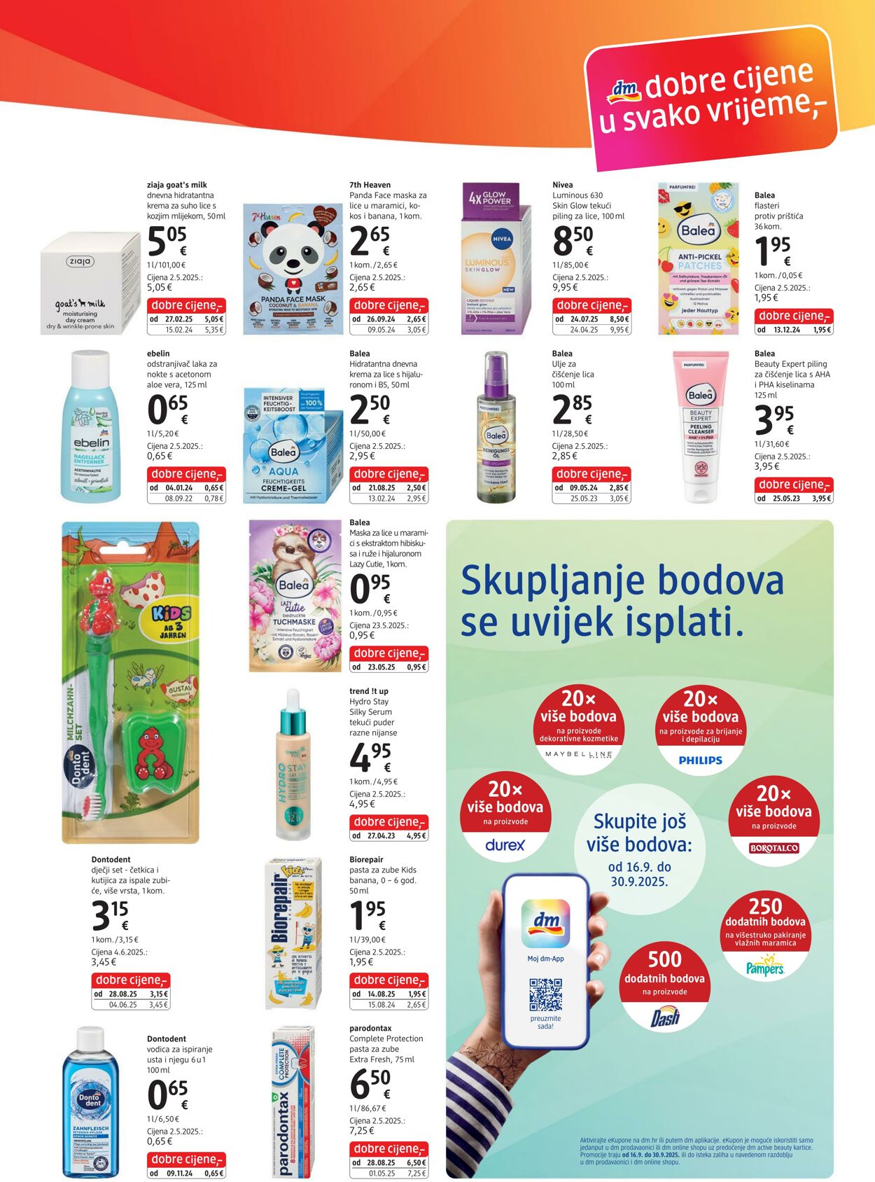 Katalog DM Drogeriemarkt 17.09.2025 - 01.10.2025
