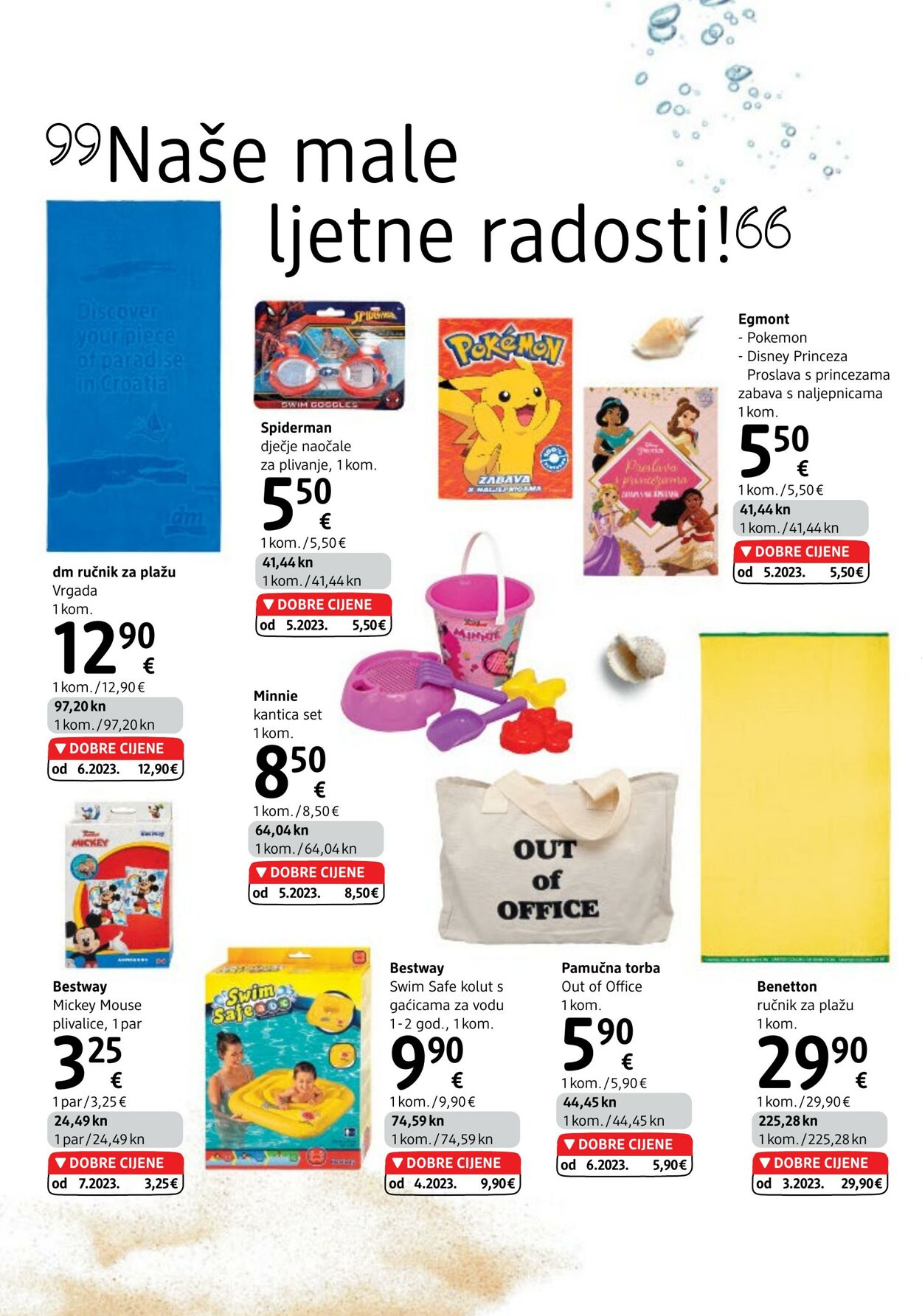 Katalog DM Drogeriemarkt 01.08.2023 - 31.08.2023