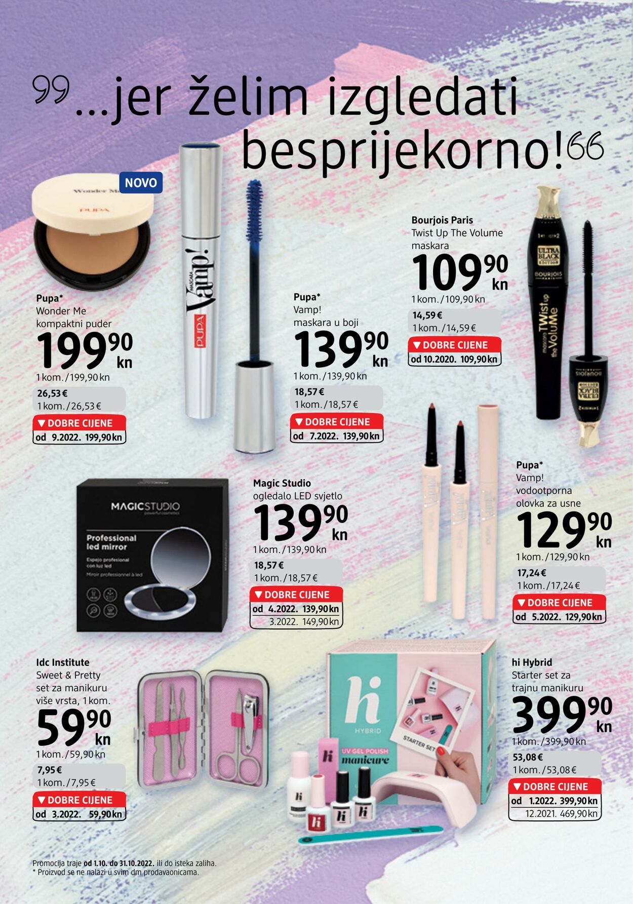 Katalog DM Drogeriemarkt 01.10.2022 - 31.10.2022