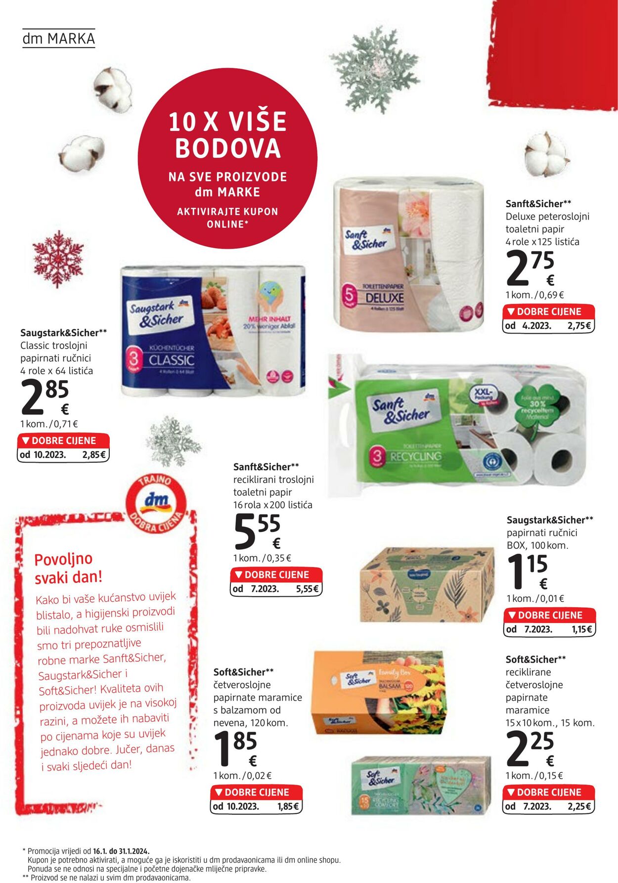 Katalog DM Drogeriemarkt 01.01.2024 - 31.01.2024