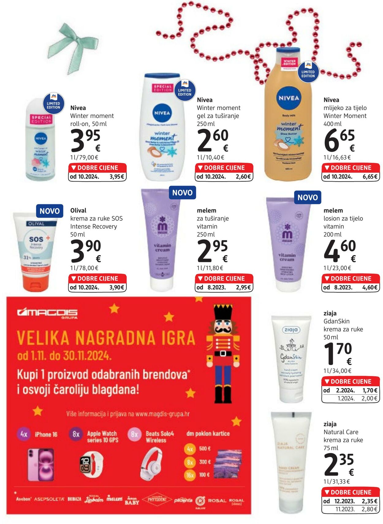 Katalog DM Drogeriemarkt 17.11.2024 - 01.12.2024