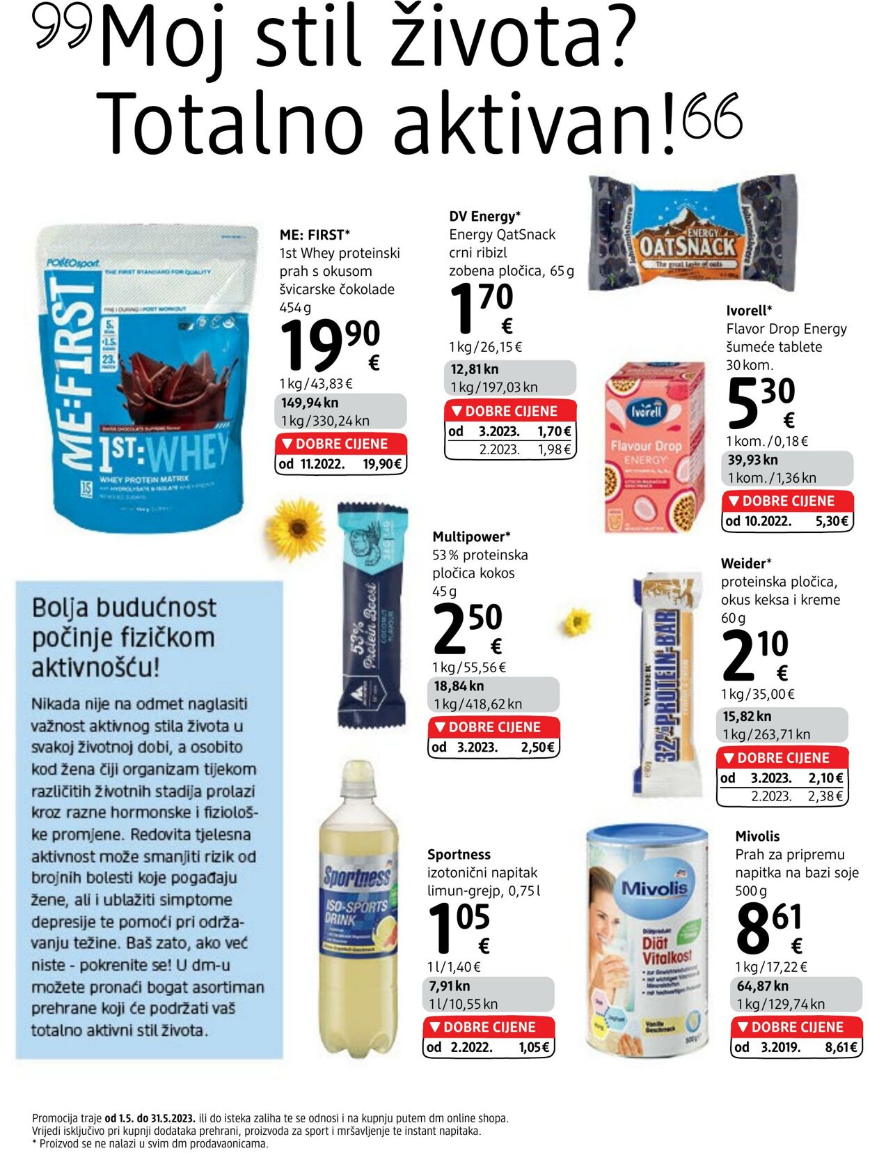 Katalog DM Drogeriemarkt 01.05.2023 - 31.05.2023