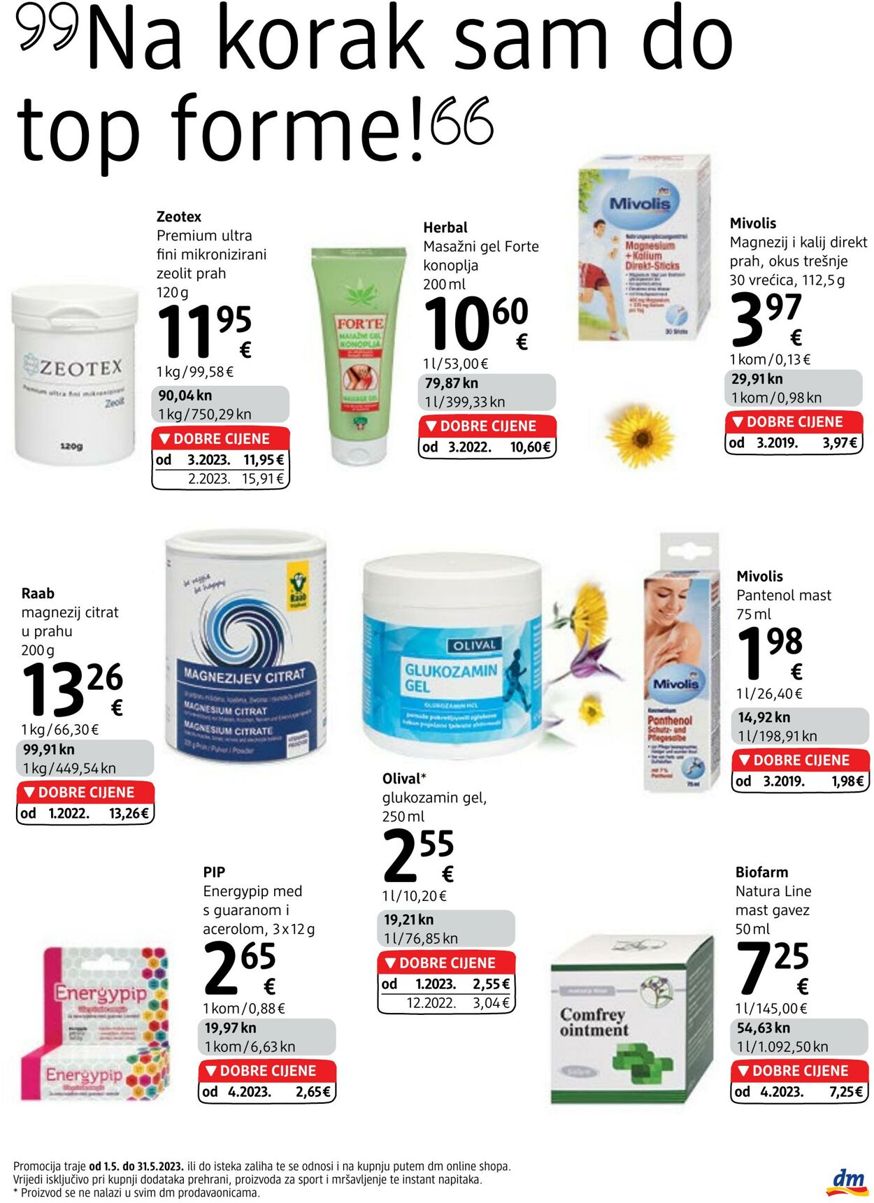 Katalog DM Drogeriemarkt 01.05.2023 - 31.05.2023