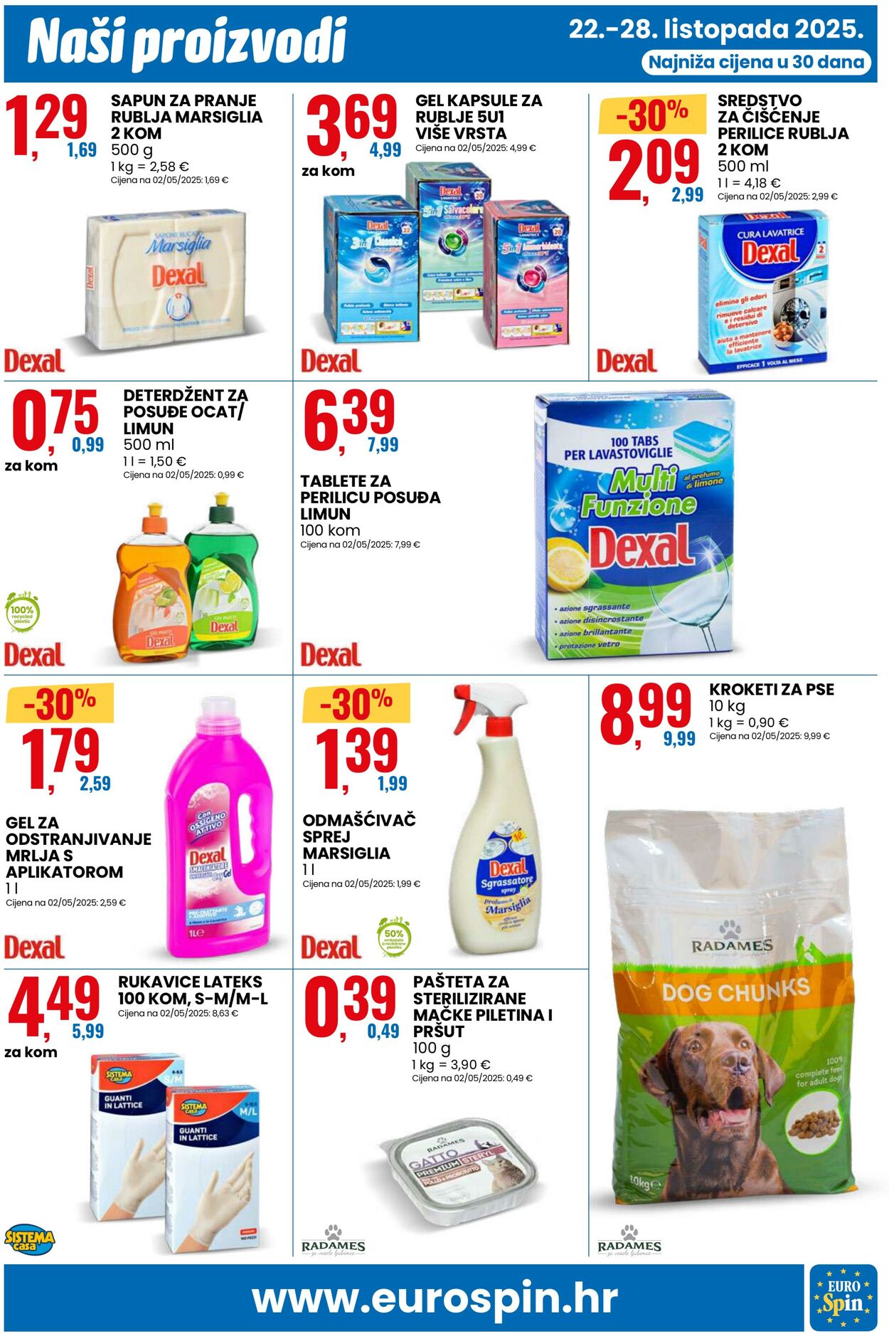 Katalog Eurospin 22.10.2025 - 28.10.2025