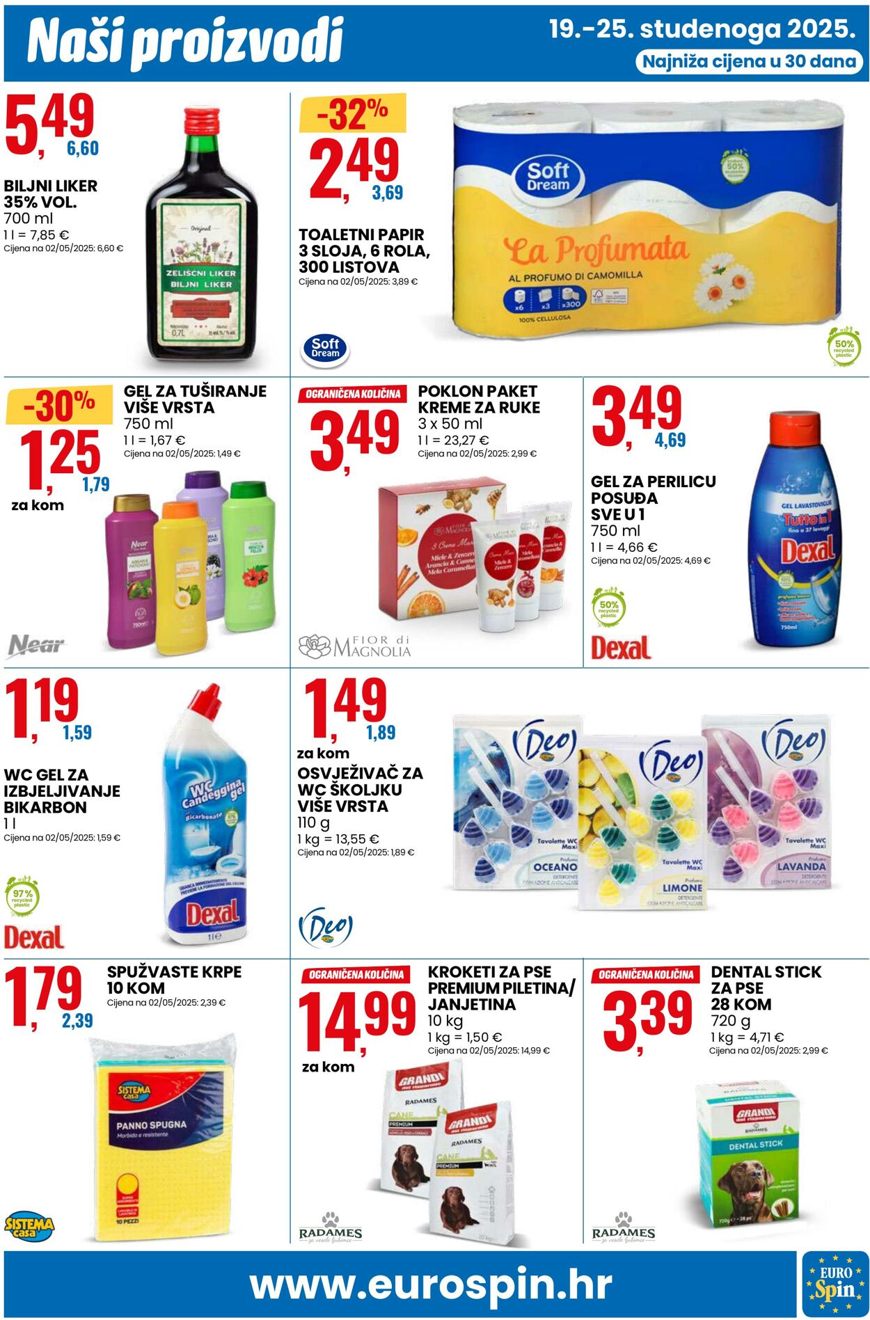 Katalog Eurospin 19.11.2025 - 25.11.2025