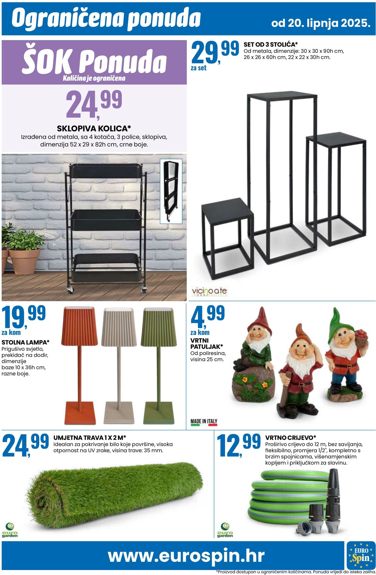 Katalog Eurospin 20.06.2025 - 25.06.2025