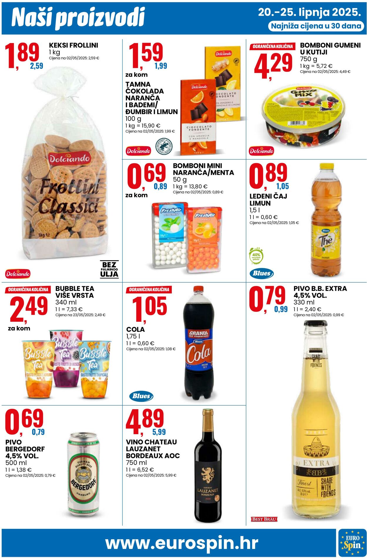 Katalog Eurospin 20.06.2025 - 25.06.2025