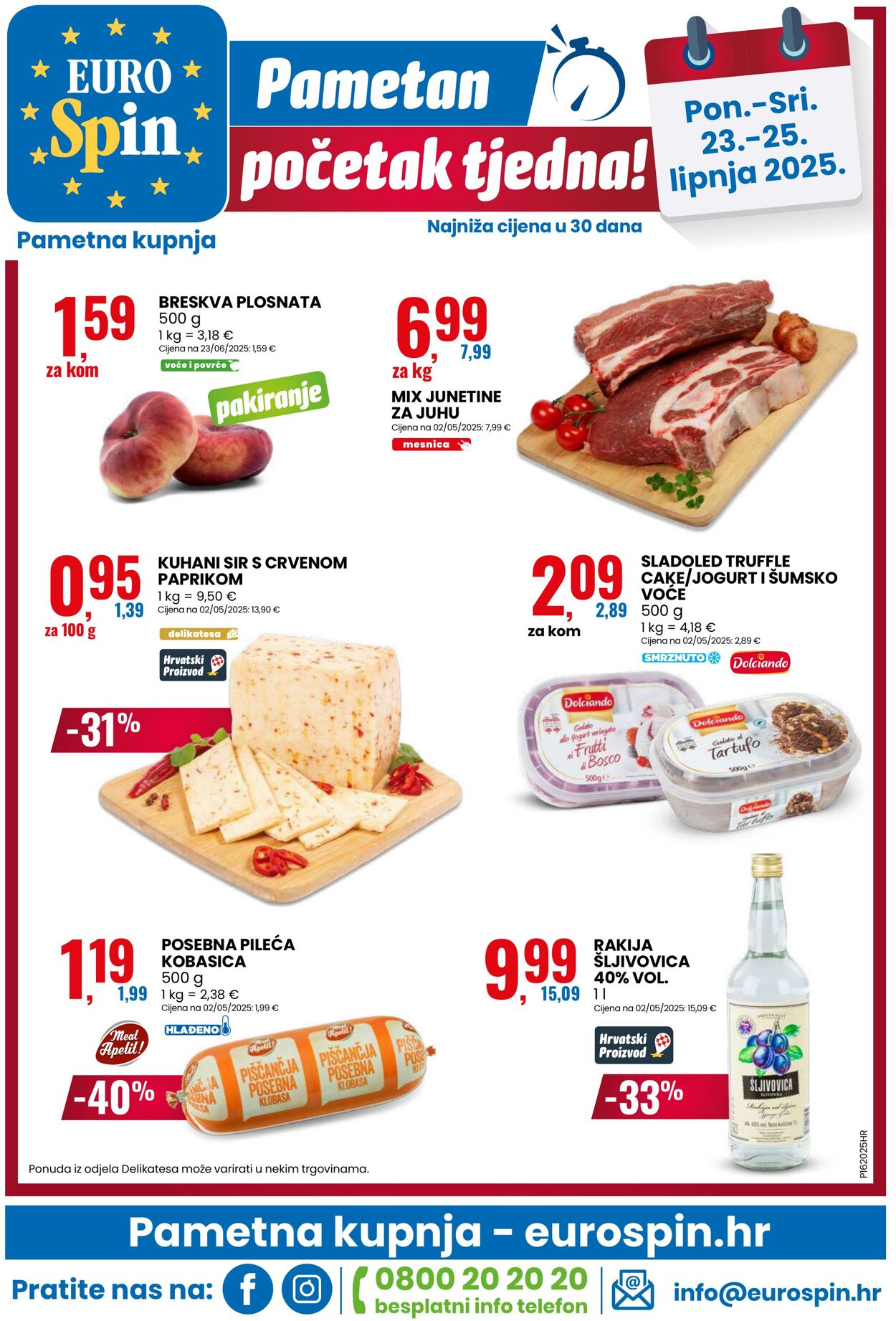 Katalog Eurospin 20.06.2025 - 25.06.2025