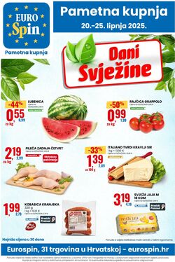 Katalog Eurospin 20.06.2025 - 25.06.2025