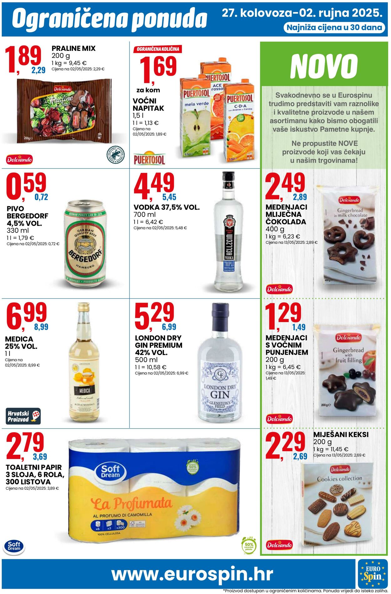 Katalog Eurospin 27.08.2025 - 02.09.2025