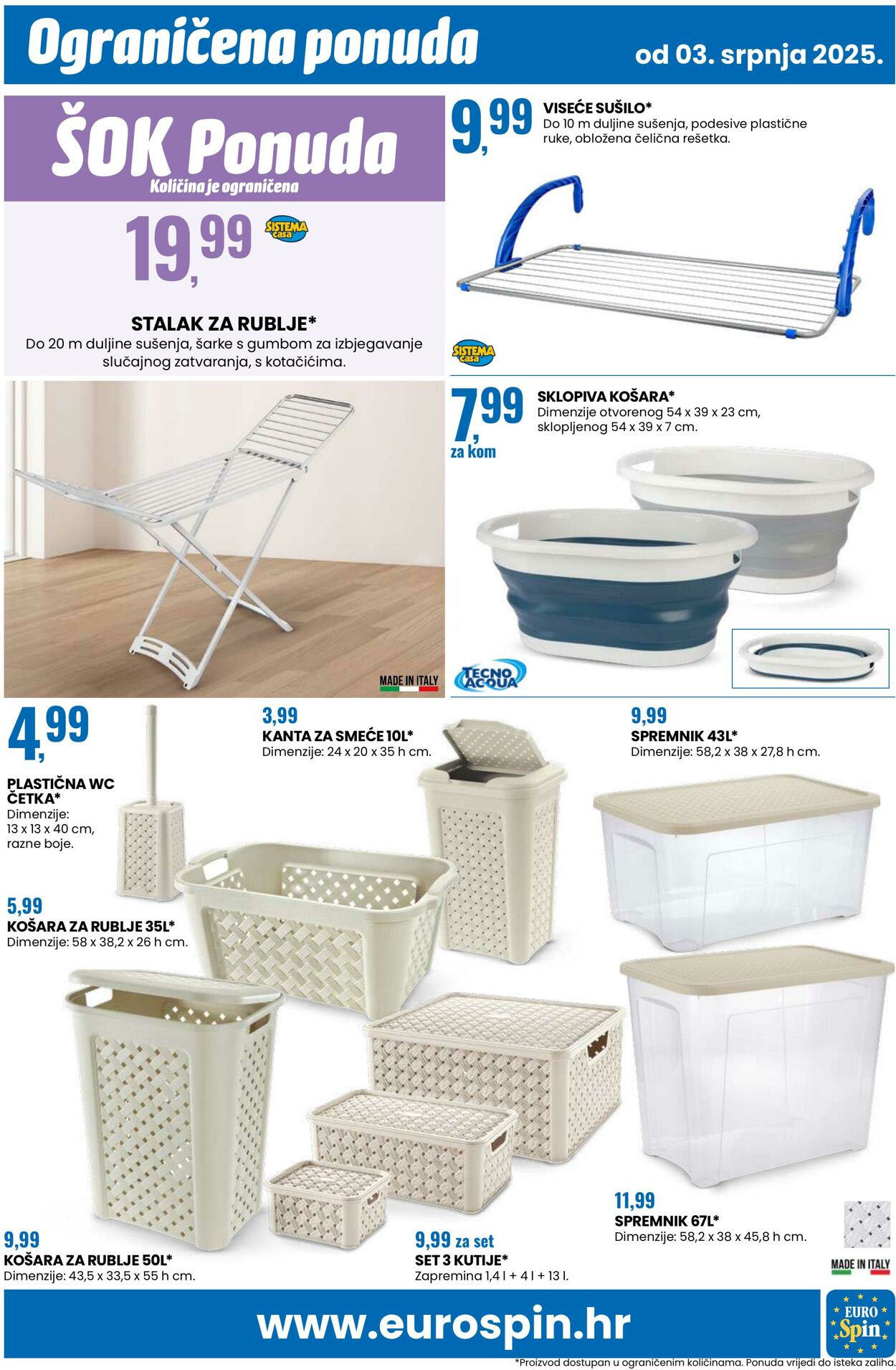 Katalog Eurospin 03.07.2025 - 09.07.2025