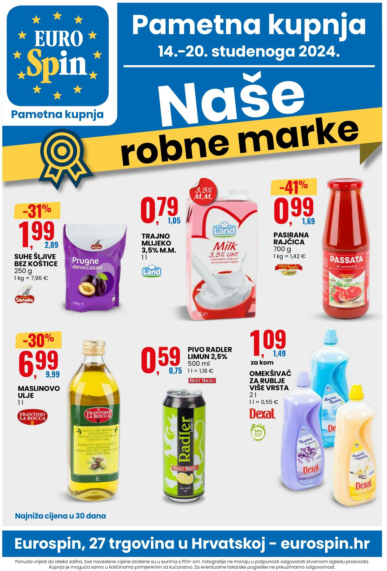 Katalog Eurospin - Naše robne marke 14 stu., 2024 - 20 stu., 2024