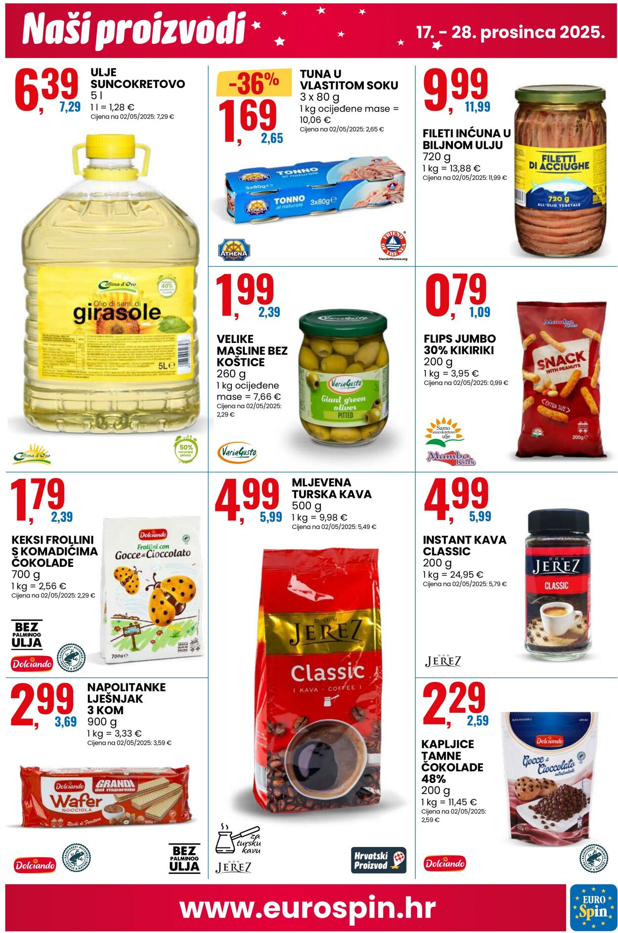 Katalog Eurospin 17.12.2025 - 28.12.2025