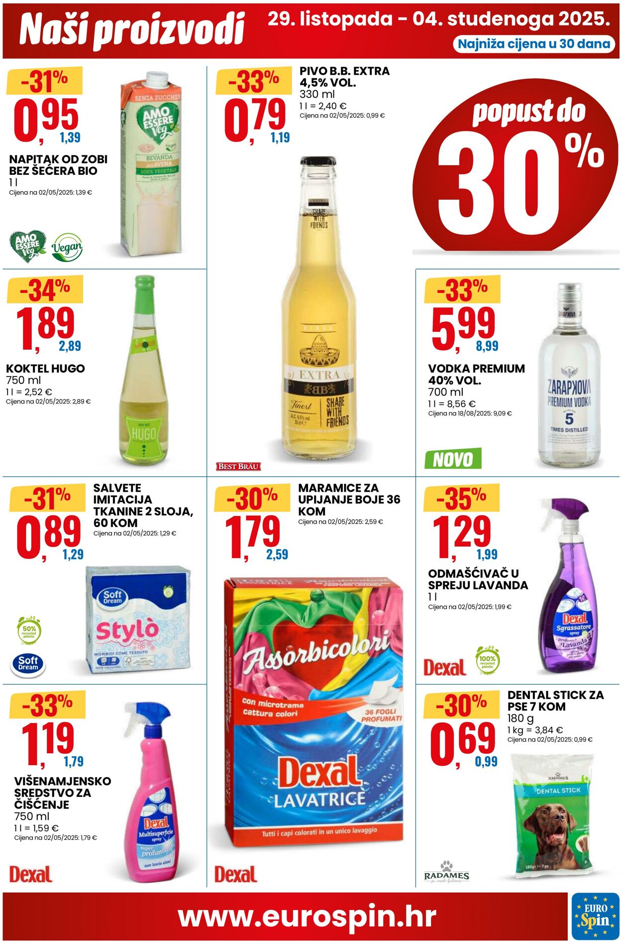 Katalog Eurospin 29.10.2025 - 04.11.2025