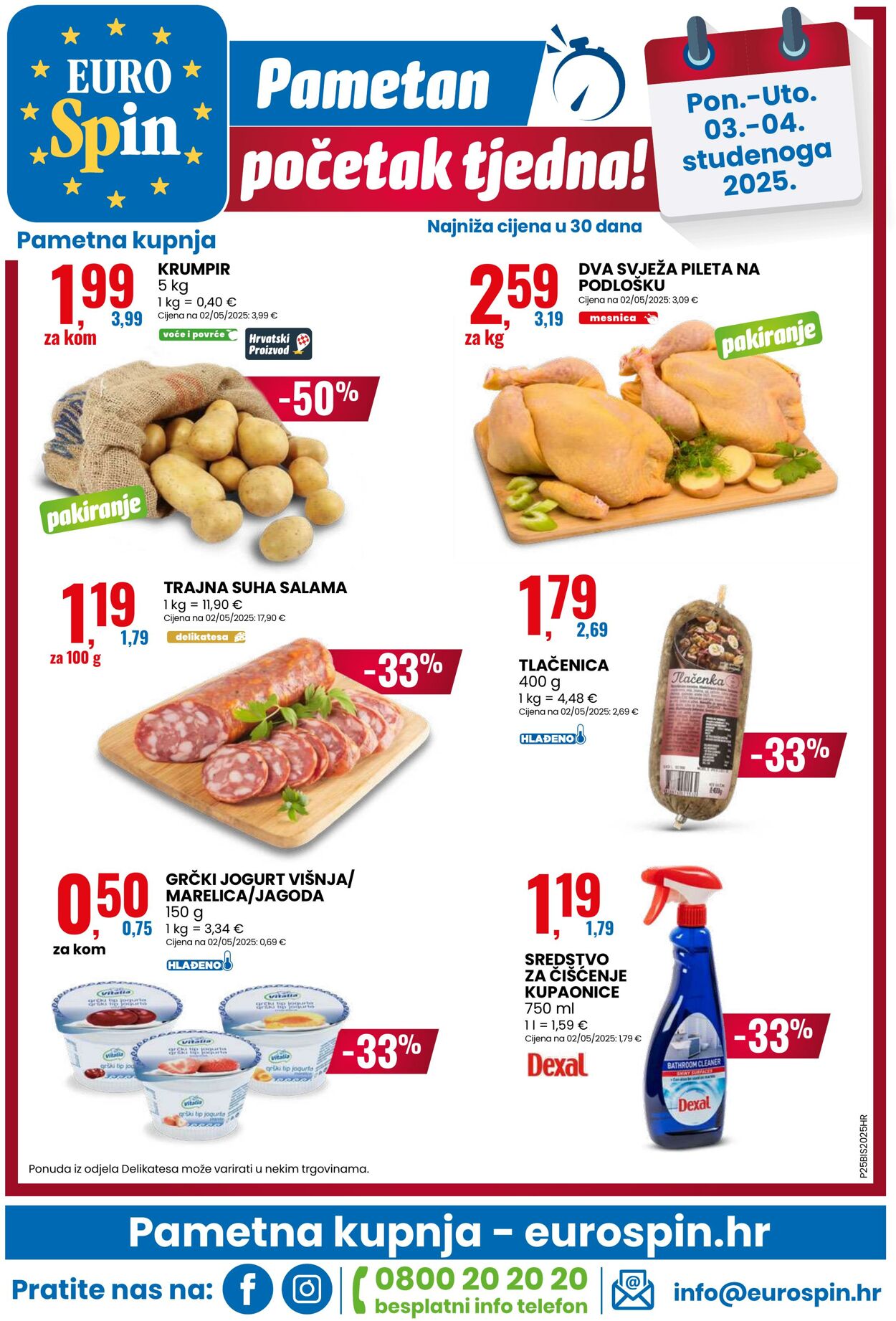 Katalog Eurospin 29.10.2025 - 04.11.2025