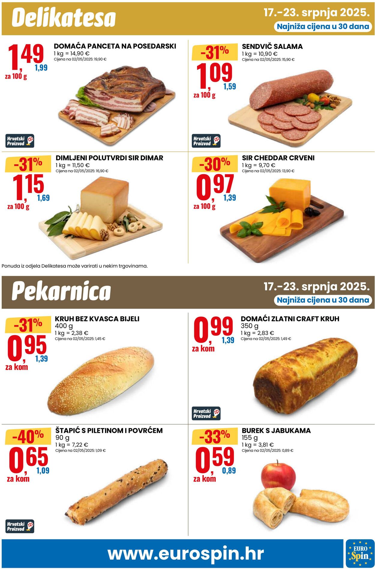 Katalog Eurospin 17.07.2025 - 23.07.2025