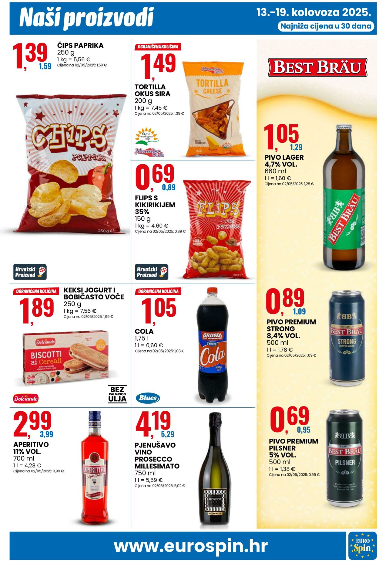 Katalog Eurospin 13.08.2025 - 19.08.2025