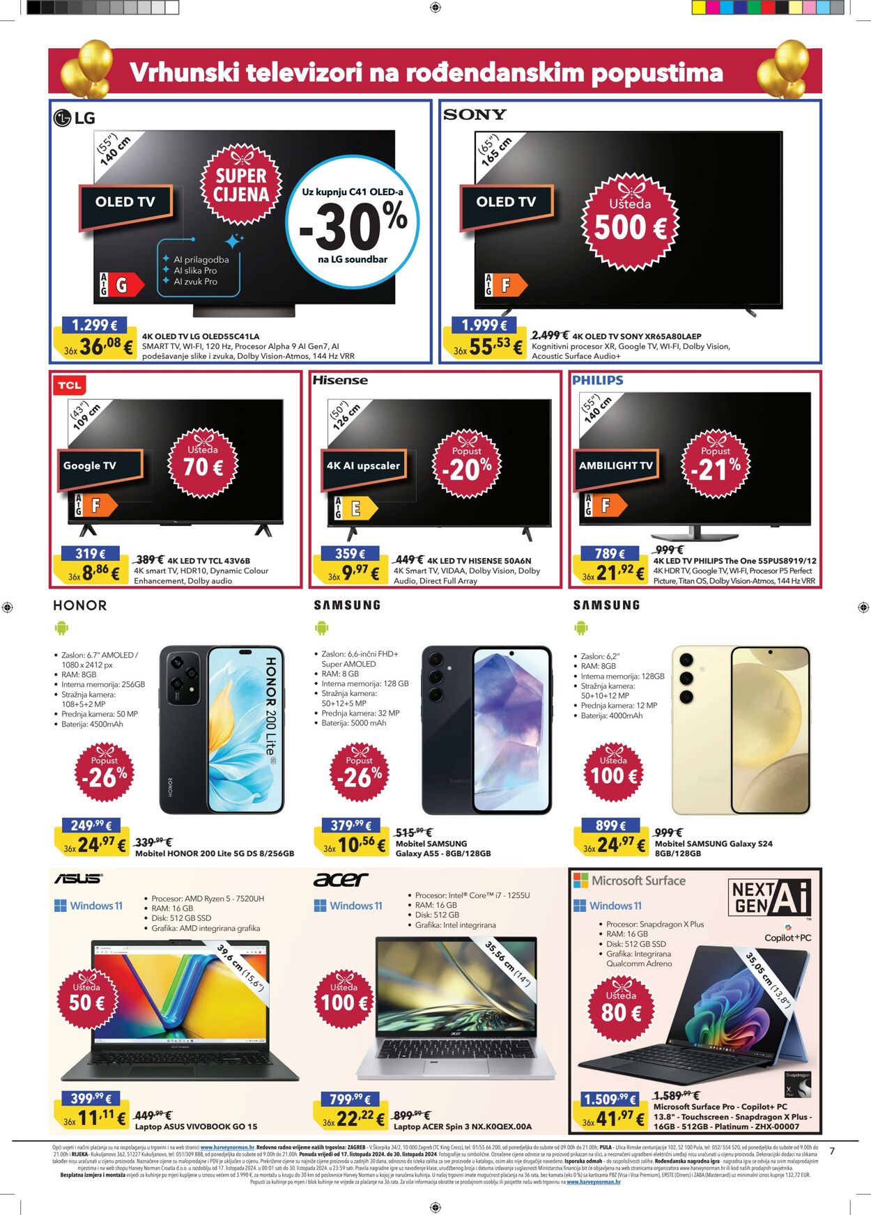 Katalog Harvey Norman 18.10.2024 - 10.11.2024