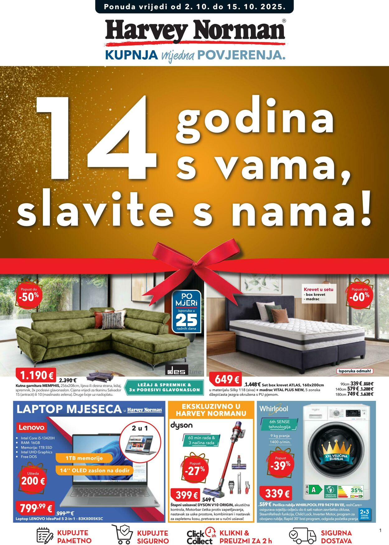 Katalog Harvey Norman 02.10.2025 - 16.10.2025