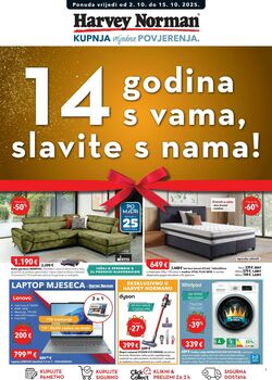 Katalog Harvey Norman 02.10.2025 - 16.10.2025