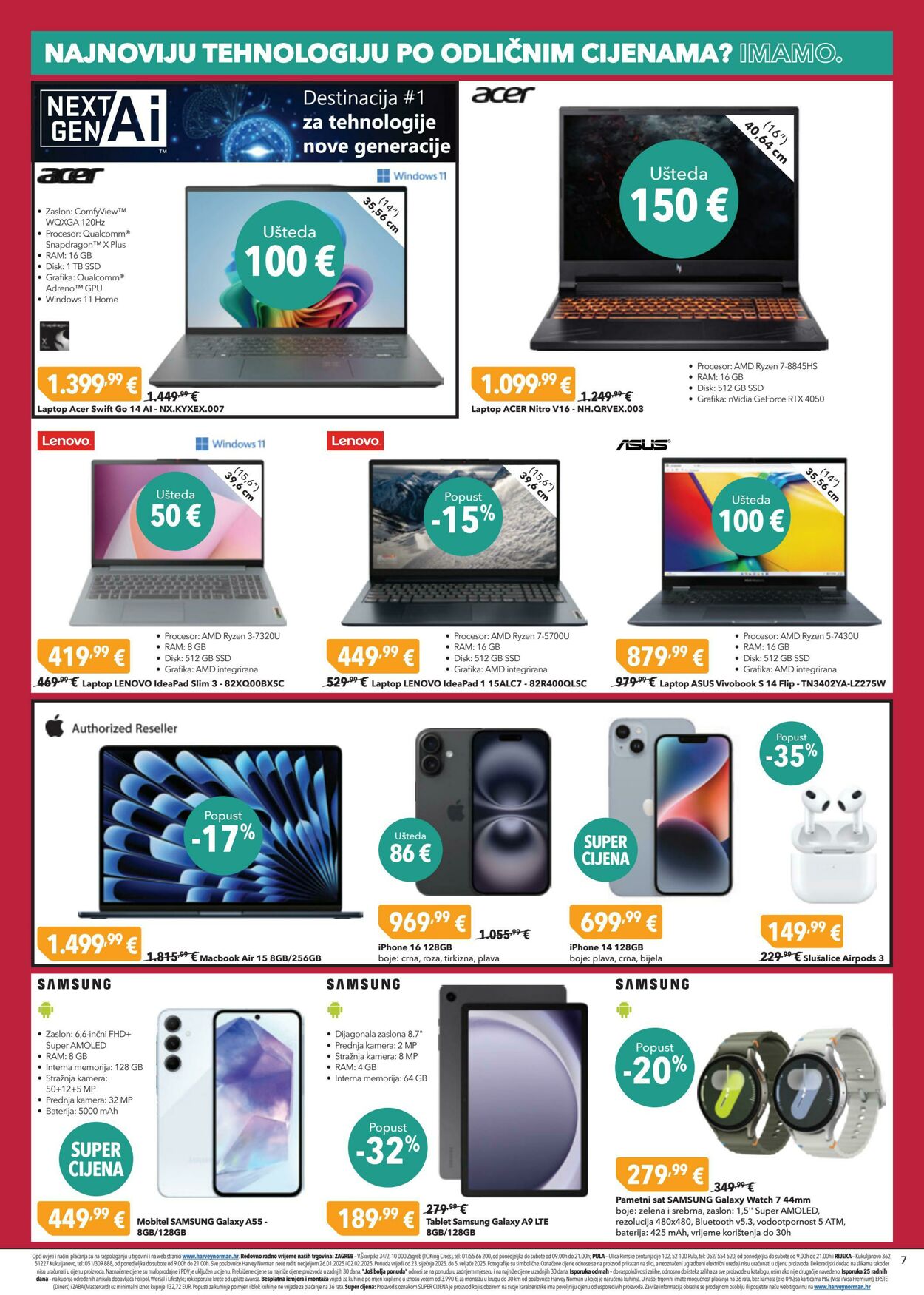 Katalog Harvey Norman 24.01.2025 - 07.02.2025