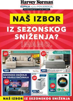 Katalog Harvey Norman 17.07.2025 - 31.07.2025