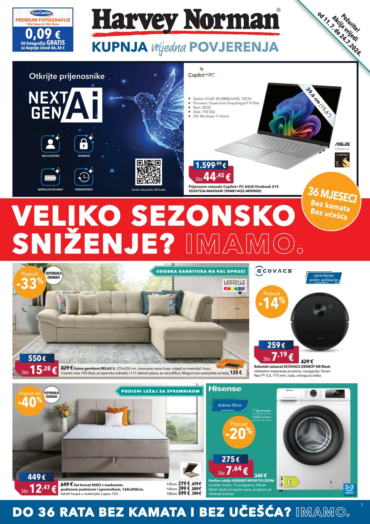 Katalog Harvey Norman 11.07.2024 - 24.07.2024