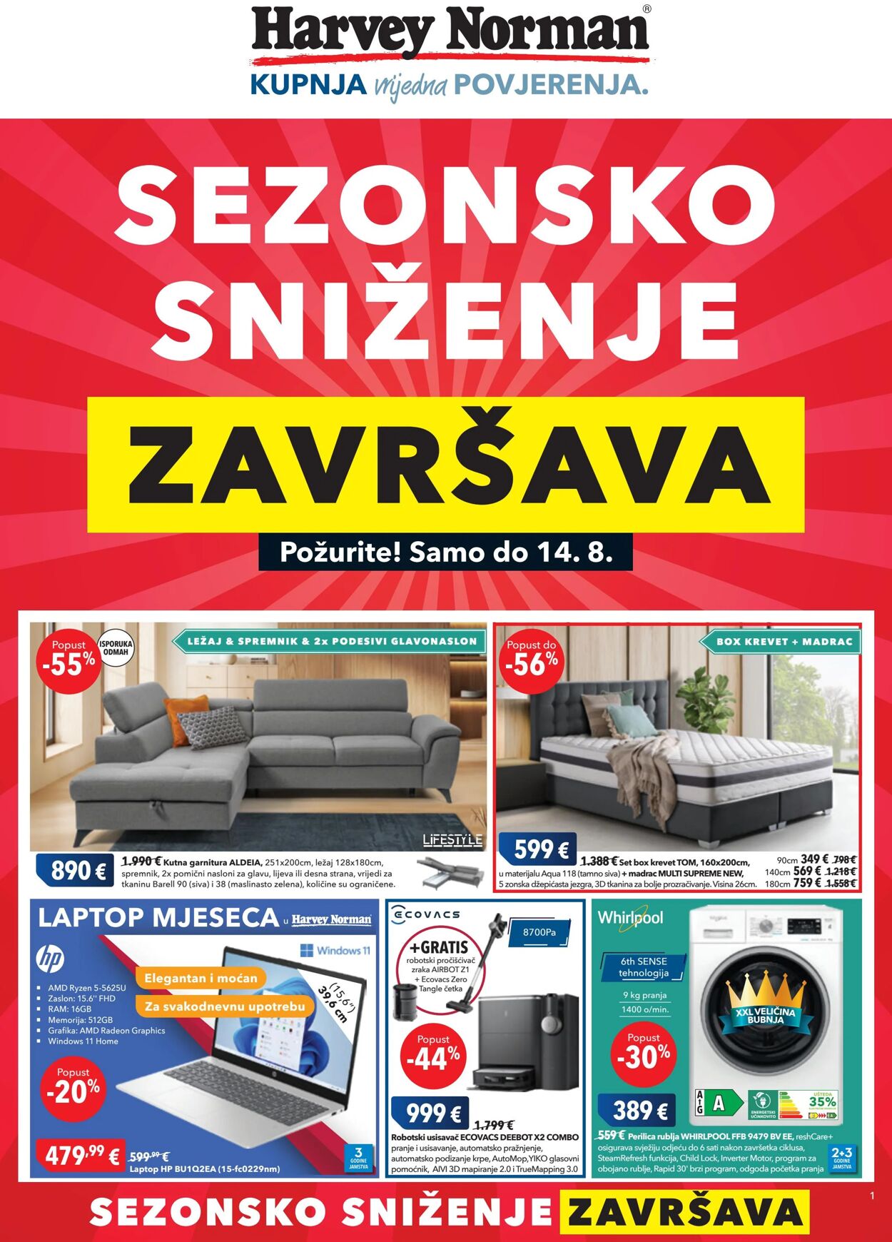 Katalog Harvey Norman 31.07.2025 - 07.08.2025