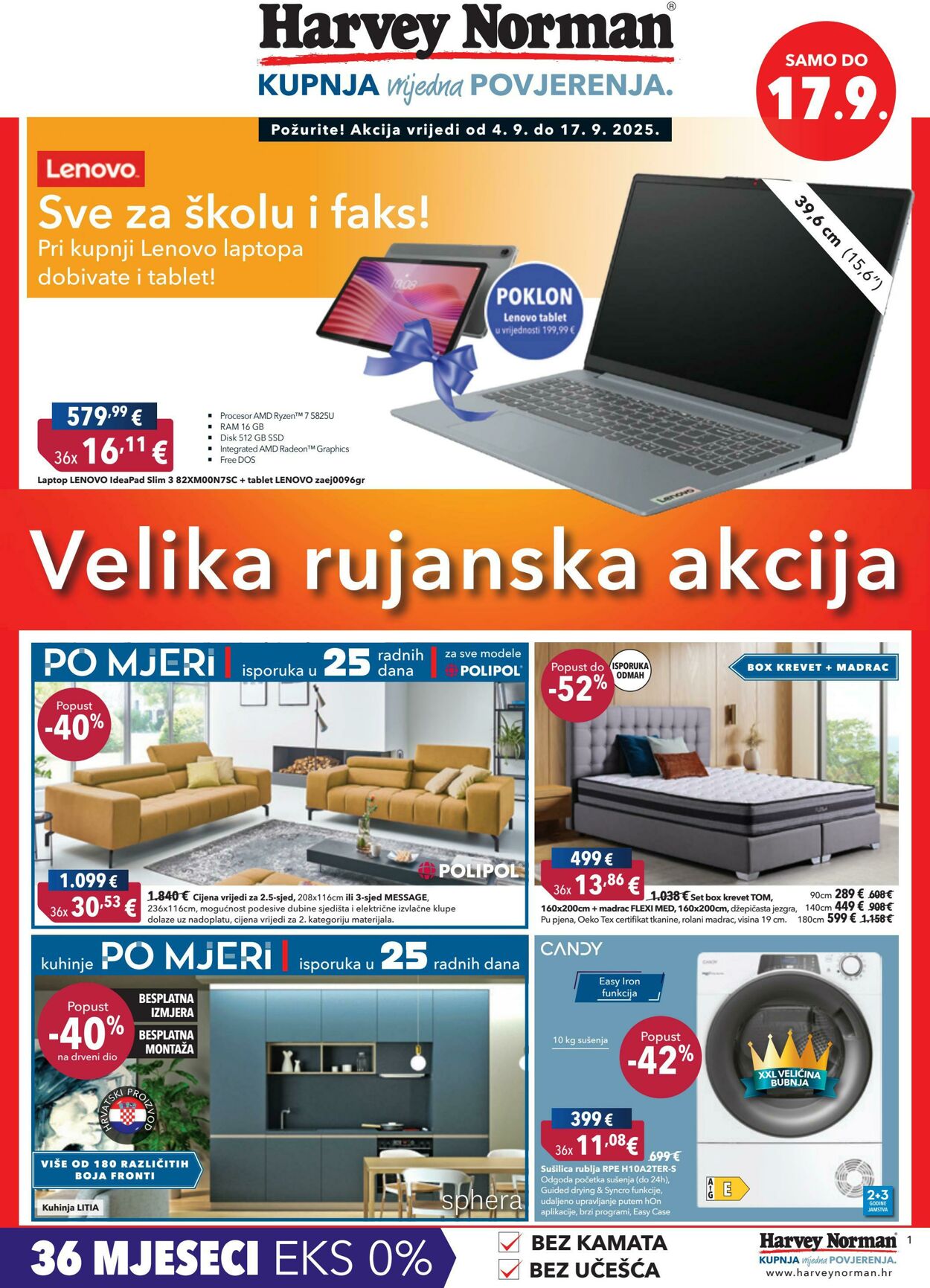 Katalog Harvey Norman 09.09.2025 - 23.09.2025