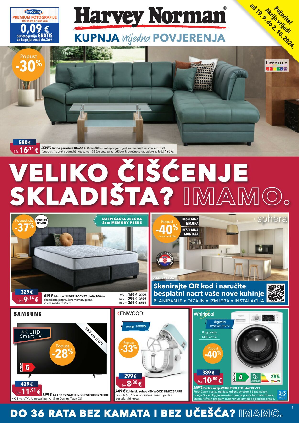 Katalog Harvey Norman 19.09.2024 - 03.10.2024